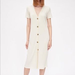Zara JACKET DRESS WITH BUTTONS